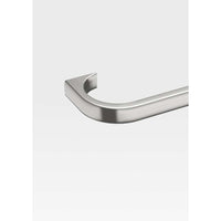 Towel rail 750 mm in brushed steel