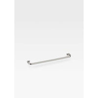 Towel rail 750 mm in brushed steel