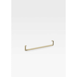 Towel rail in greige for wall-hung / pedestal washbasin