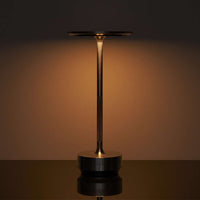 TN001-01AB Lighting Cordless LED Table Lamp, Matt Black