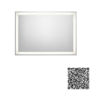 Iridia Mirror with perimetral LED lighting and demister device 1000 x 37 x 700mm