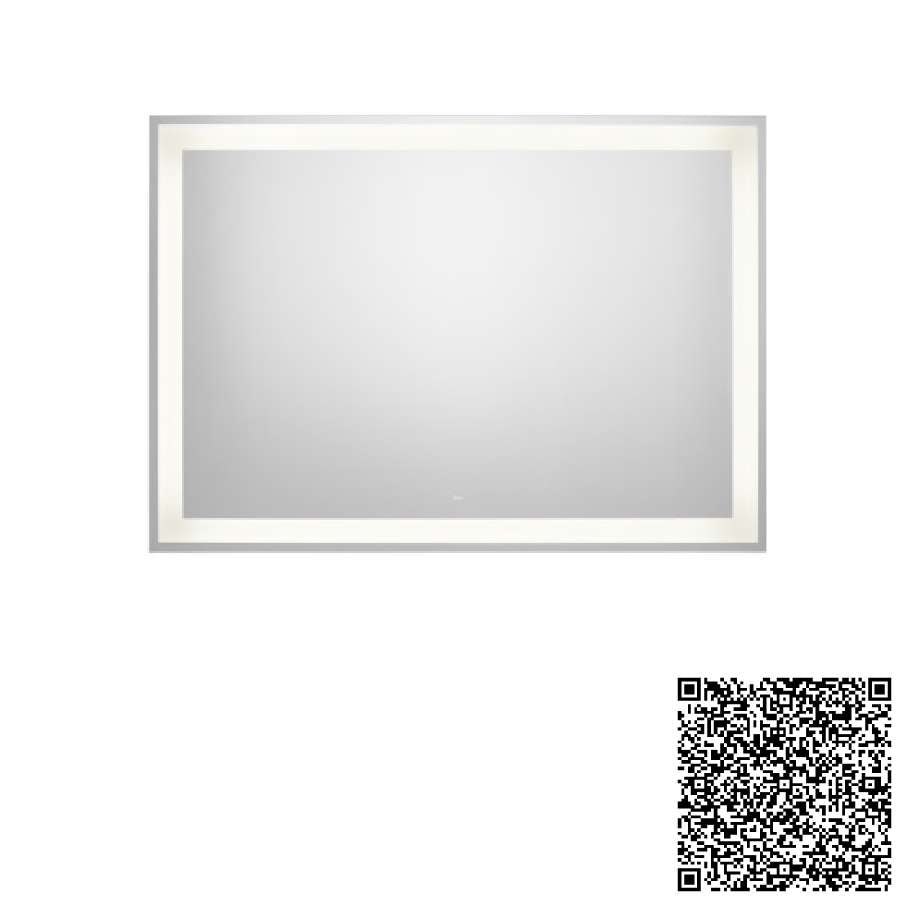 Iridia 812346000
 Mirror with perimetral LED lighting and demister device 1200x37x700mm