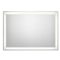 Iridia Mirror with perimetral LED lighting and demister device 1200x37x700mm