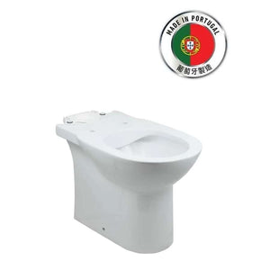 Debba Round toilet bowl in white