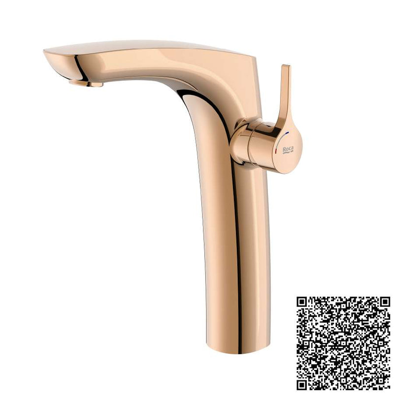 Insignia Smooth body high-neck basin mixer