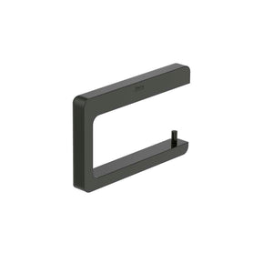 Tempo toilet roll holder in titanium black without cover