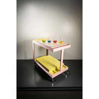Chef Tino Light Trolley - Pink/Lime Yellow