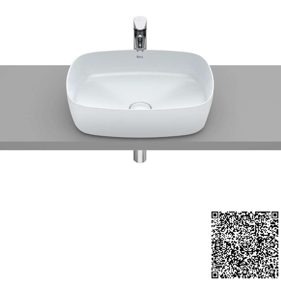 Inspira Over countertop Fineceramic® basin 500 x 370 x 140mm