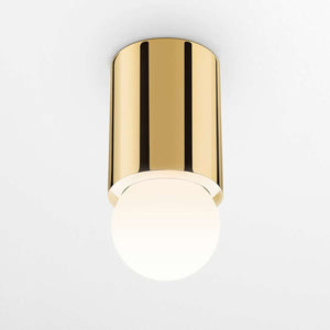 MA-O1-PBR Lighting Wall/Ceiling Lamp, Polished brass