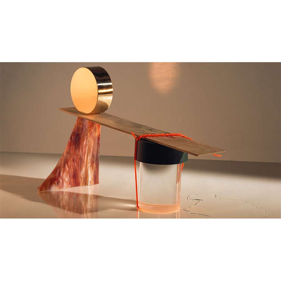 Last Order Clear Outdoor Table Lamp