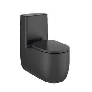Beyond A3420B9640 Back to Wall Close-Coupled Rimless WC , with A3410B1640 Dual Flush Cistern with Bottom Inlet and  A801B8264B Seat & Cover