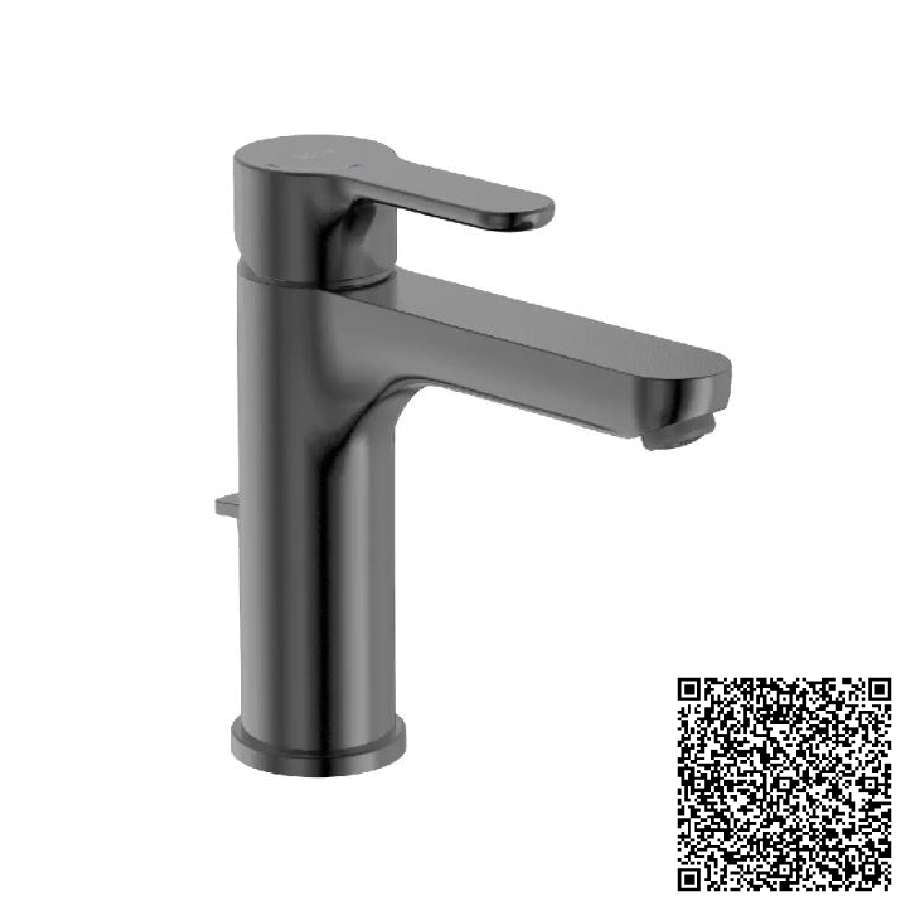 L20 A5A3B09NMN Monoblock basin mixer with spring waste