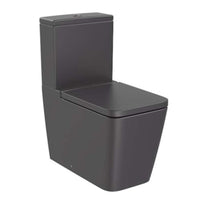 Inspira Square rimless back to wall close-coupled toilet with dual outlet