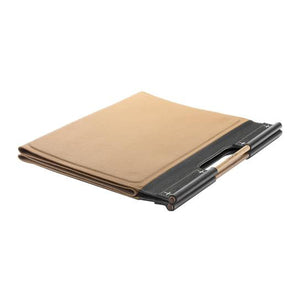 MATA - Protecting Leather Mat - 800 x 400 mm - Beige with Black Additions
