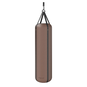 RAXA - Luxury Punching Bag - Brown with Black Additions