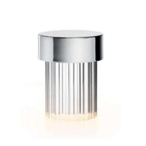Last Order Fluted Outdoor Version F3694056 Lighting Table Lamp, F3694056 (Outdoor) - Polished Inox