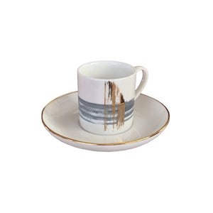 Artisan Brush - Coffee Cup with Saucer 80 ml