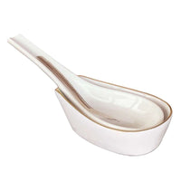 Artisan Brush - Chinese Spoon with Spoon Holder Set