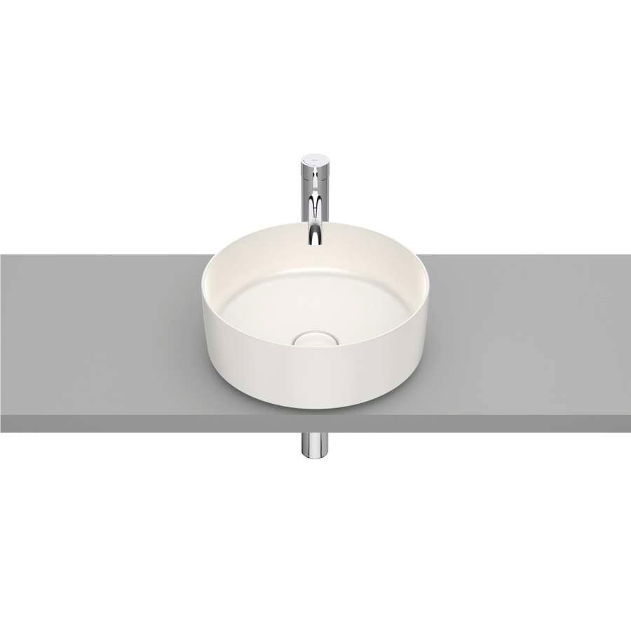 Inspira Over countertop Fineceramic® basin 370 x 370 x 140mm