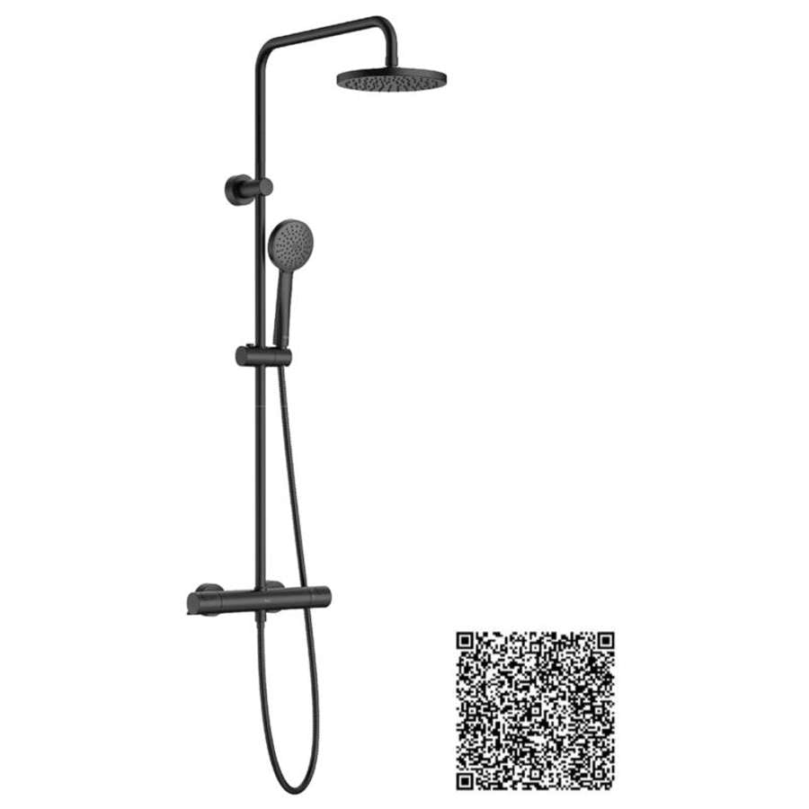 Victoria A5A9718NMG Thermostatic shower kit 985mm