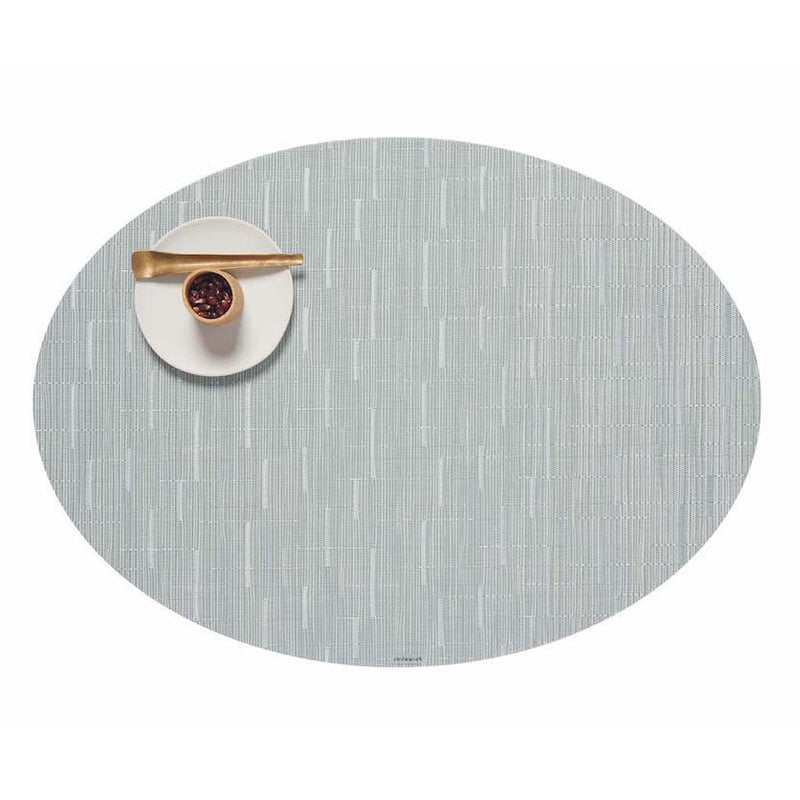 Chilewich Bamboo Oval Placemat Seaglass