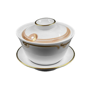 Art Deco Garden - Chinese Tea Cup Gaiwan Set 225 ml