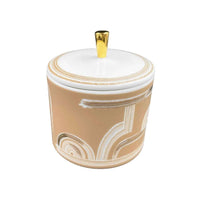 Art Deco Garden - Cylindrical Box with Lid 80 ml