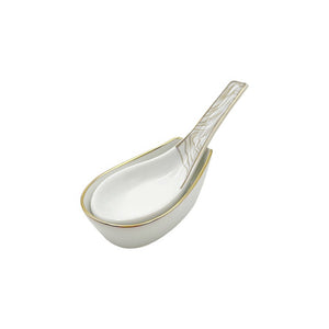 Traces of Nature - Spoon with Spoon Saucer Set