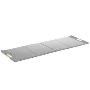MATA - Protecting Leather Mat - 1800 x 600 mm - Grey with Black Additions