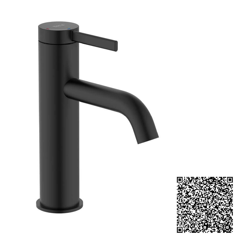 Ona A5A3A9ENB0 Basin mixer smooth body with click clack waste