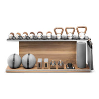 COMBO - ANA Fitness Equipment Set - Stainless Steel/Natural Ash/Grey
