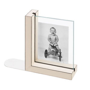 Mia Book End Picture Frame - light blue