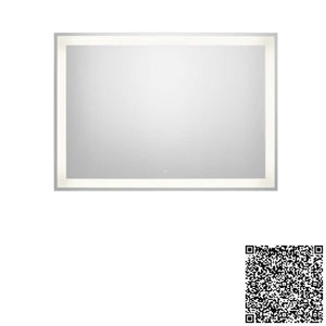Iridia Mirror with perimetral LED lighting and demister device 800 x 37 x 700mm
