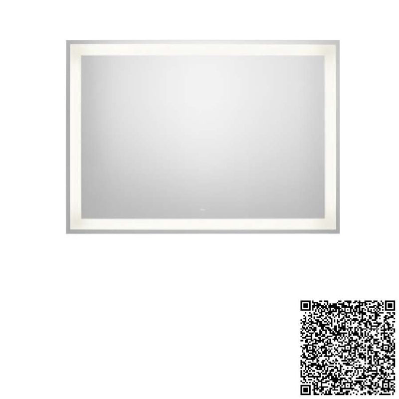 Iridia Mirror with perimetral LED lighting and demister device 800 x 37 x 700mm