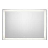 Iridia Mirror with perimetral LED lighting and demister device 800 x 37 x 700mm