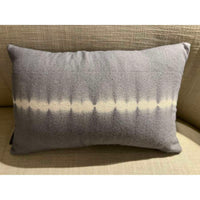 Baby Alpaca Cushion Cover - 40 X 60 Cm - Silver Grey / Light Grey