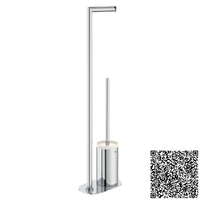 Hotels Toilet brush and toilet roll holder 200 x 96 x 725 mm