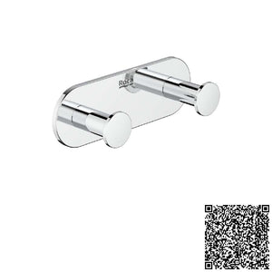 Hotels Double robe hook 135 x 43 x 45mm