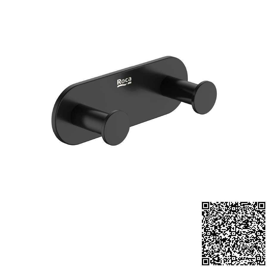 Hotels A817571C40 Double robe hook 135 x 43 x 45mm