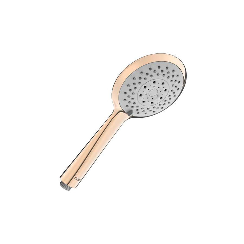 Sensum ROUND - Handshower with 4 functions: Rain, NightRain, Tonic and Pulse in rose gold