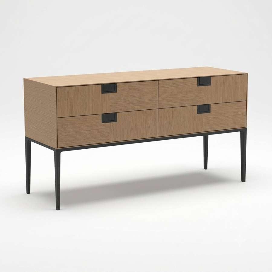 Alcor LX09LQ Console with 4 drawers