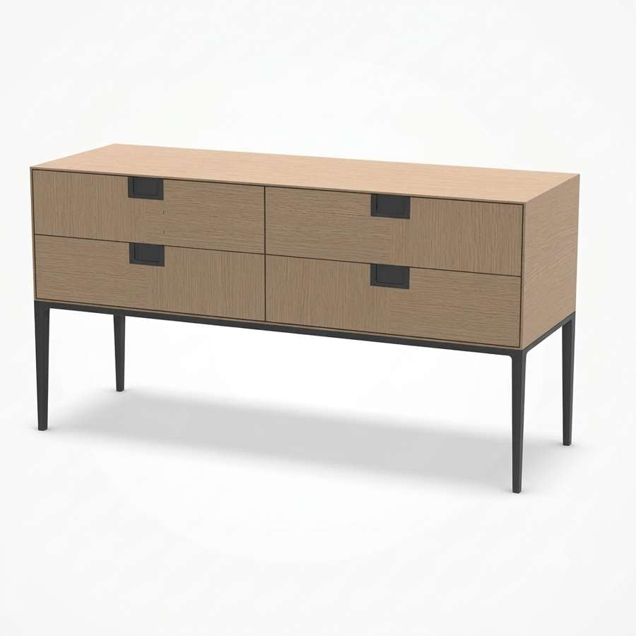 Alcor LX09LQ Console with 4 drawers