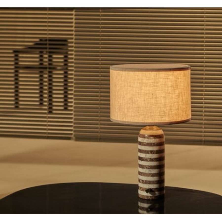 Gravity Upcycled Marble Edition Table Lamp Small