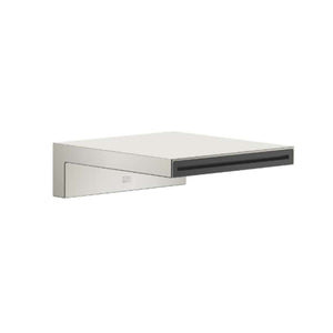 Dornbracht Mem 13430740-06 (XS-062474) Bath cascade spout for wall mounting, special mde in platinum matte and with customised radius requeted 1.5mm, edges 0.8mm