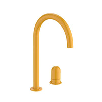 Roca A5A3W3FC00 NU Basin mixer smooth body, deck-mounted with Dome handle - 2 holes -. L-SIZE. Finish in C0 - Chrome
