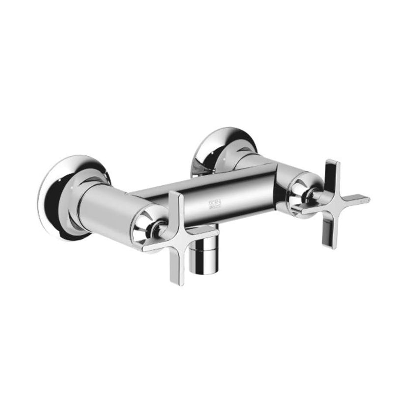 Dornbracht VAIA 26100809-00 (XS-085508) Wall-mounted Exposed Twin Handle Shower Mixer in Polished Chrome