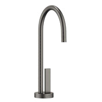 Dornbracht Tara Ultra 17861875-99 Deck-mounted Single-lever Water Dispenser Hot & Cold in Dark Platinum Matt