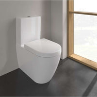 Villeroy & Boch Subway 2.0 5617.R0.01 (5617.R1.01 with side hole) Rimless toilet bowl 370 x 700 mm in white (01) with horizontal outlet