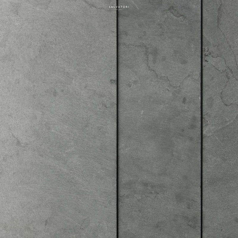 Walls & Floors Textures Tratti Pietra D'Avola Cotone & Midnight Black Metal Inserts Pietra D’Avola Cotone Designer Stone 293 x 586 x 10 mm