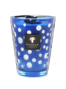 Bubbles Blue Scented Candle - Max 24 - Burning Time Up to 400 Hours